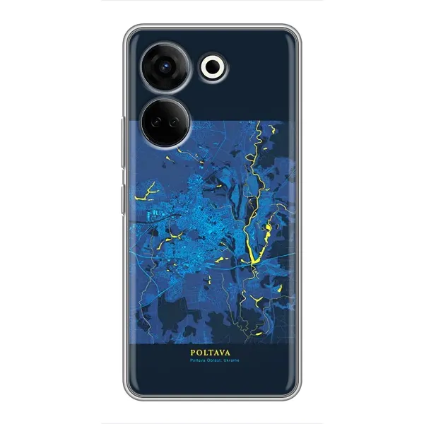 Чохол з принтом «Полтава» для TECNO Camon 20 Pro