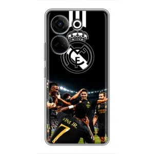 Чехол для Tecno Camon 20 Pro с принтом Реал Мадрид (ФК Реал Мадрид)