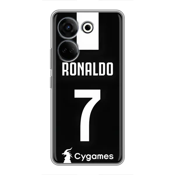 Чохол з принтом «RONALDO 7» для TECNO Camon 20 Pro