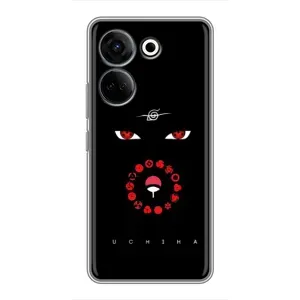 Чехлы на тему: Итачи Учиха для Tecno Camon 20 Pro (AlphaPrint) (глаза Итачи)