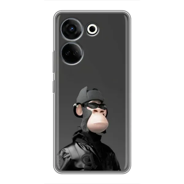 Чехол с принтом «стильная обезьяна NFT» для TECNO Camon 20 Pro