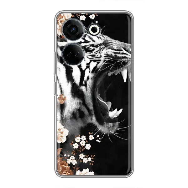 Чехол с принтом «Стильный ТИГР» для TECNO Camon 20 Pro