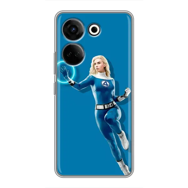 Чохол з принтом «Сью Сторм політ» для TECNO Camon 20 Pro Чохол з принтом «Сью Сторм політ» для TECNO Camon 20 Pro