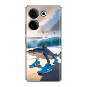 Чехол с мемом Тралалело тралала на Tecno Camon 20 Pro
