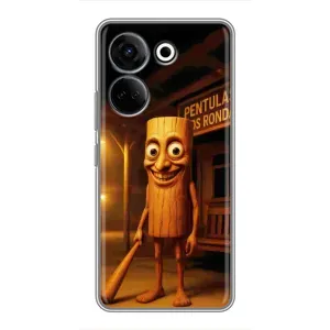 Чохол з мемом Тралалело тралала на Tecno Camon 20 Pro (Тунг тунг сахур)