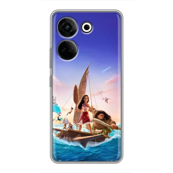 Чохол з принтом «Команда Ваяна Мауї» для TECNO Camon 20 Pro Чохол з принтом «Команда Ваяна Мауї» для TECNO Camon 20 Pro
