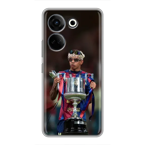 Чехол с принтом «Ямаль с кубком» для TECNO Camon 20 Pro Чехол с принтом «Ямаль с кубком» для TECNO Camon 20 Pro