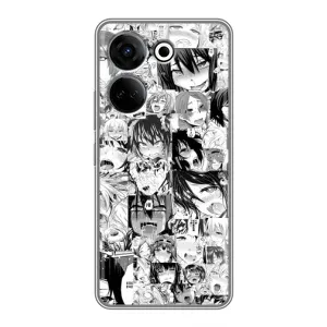 Чохли Персонажі Аніме Наруто для Tecno Camon 20 (AlphaPrint) (Ahegao manga)