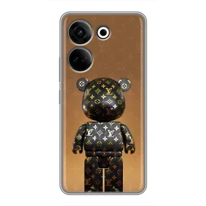 Чехлы для Tecno Camon 20 - Bearbrick Louis Vuitton (PREMIUMPrint) (Bearbrick)