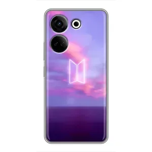 Чехол с принтом «BTS логотип» для TECNO Camon 20