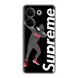 Чеохол для Tecno Camon 20 з картинкою Supreme (AlphaPrint) (Деб Супрім)