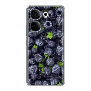 Чохли з фруктами для Tecno Camon 20 (VPrint) (Ожина)