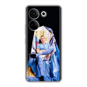 Чохли з футболістом Ерлінг Холанд для Tecno Camon 20 (AlphaPrint) (футболіст Холанн)