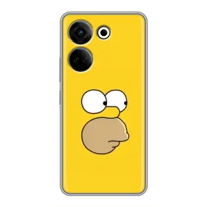 Чjхол з Сімпсонами для Tecno Camon 20 (VPrint) (Гомер)