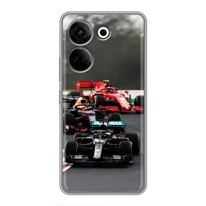 Чохол з принтом «Гонка Формула 1» для TECNO Camon 20