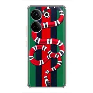 Чохол з принтом «Gucci змія» для TECNO Camon 20