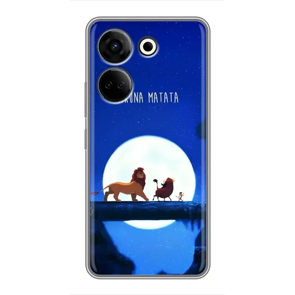 Чохол з принтом «Хакуна Матата» для TECNO Camon 20
