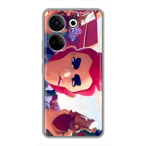 Чехол для Tecno Camon 20 Бравл Старс (VPrint) (Кольт)