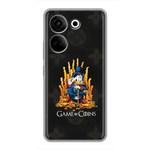 Чехлы для Tecno Camon 20 - Скрудж МакДак Louis Vuitton (PREMIUMPrint) (Король денег)