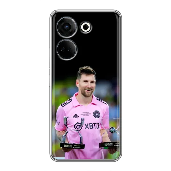 Чехол с принтом «Кубки Месси» для TECNO Camon 20