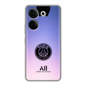 Чохли PSG для Tecno Camon 20 (AlphaPrint) (лого PSG)