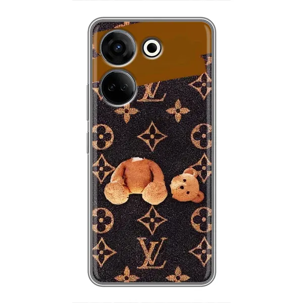 Чехол с принтом «Медведь без головы» для TECNO Camon 20