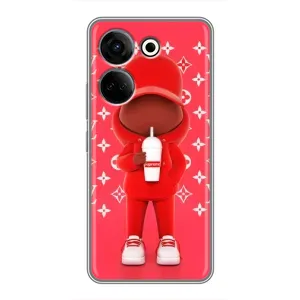 Круті Чохли Луі Віттон для Tecno Camon 20 (AlphaPrint) (Модний стиль)