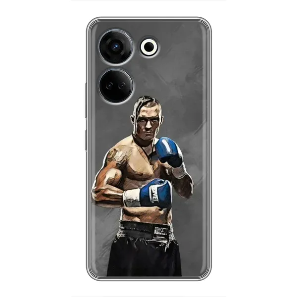Чохол з принтом «Олександр Усик» для TECNO Camon 20 Чохол з принтом «Олександр Усик» для TECNO Camon 20