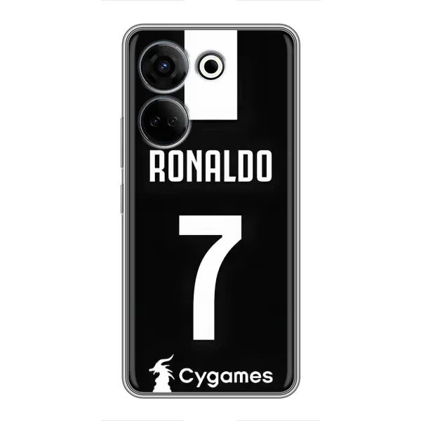 Чехол с принтом «RONALDO 7» для TECNO Camon 20