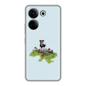 Чехлы с картинкой собаки Патрон для Tecno Camon 20 (AlphaPrint)