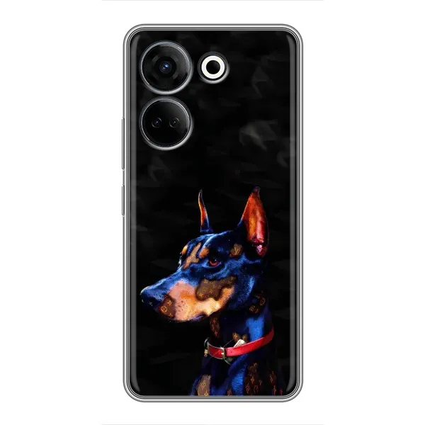 Чехол с принтом «Собака» для TECNO Camon 20