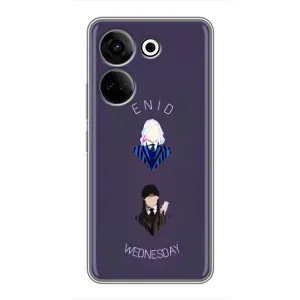 Чохли Венсдей на Tecno Camon 20 Уенсдей (AlphaPrint) (Венздей і подруга)