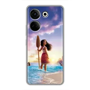 Чохол з мультфільмом Ваяна Tecno Camon 20 (Моана з веслом)