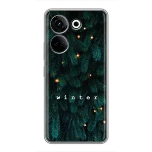 Новогодние, Праздничные Чехлы для Tecno Camon 20 - 2024 год (Winter)