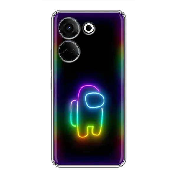 Чохол з принтом «Яскравий скін» для TECNO Camon 20