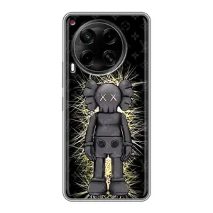 Чехлы для Tecno Camon 30 (CL6) - Bearbrick Louis Vuitton (PREMIUMPrint) (Bearbrick LV)