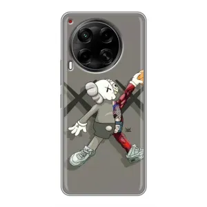 Чехлы для Tecno Camon 30 (CL6) - Bearbrick Louis Vuitton (PREMIUMPrint) (Беарбрик Джордан)