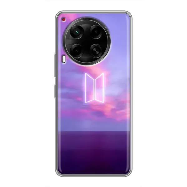 Чехол с принтом «BTS логотип» для TECNO Camon 30 (CL6)