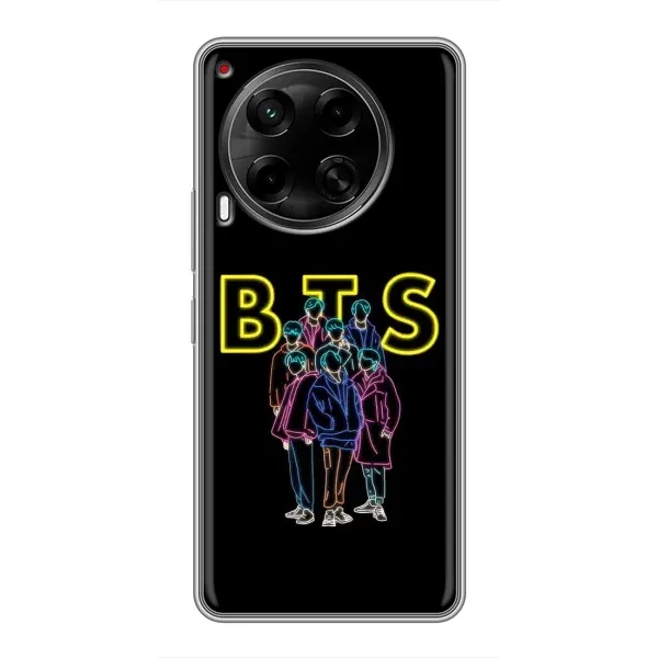 Чехол с принтом «BTS стайл» для TECNO Camon 30 (CL6)