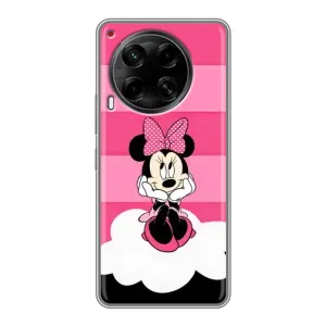 Эксклюзивный чехол для Tecno Camon 30 (CL6) (AlphaPrint - Мультяшные) (Девочка Maus)