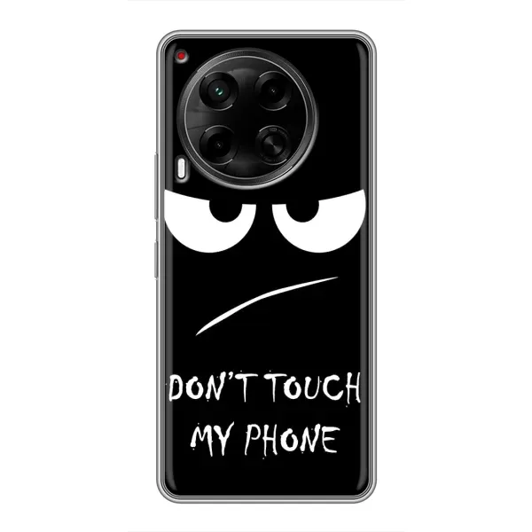 Чехол с принтом «Dont Touch» для TECNO Camon 30 (CL6) Чехол с принтом «Dont Touch» для TECNO Camon 30 (CL6)