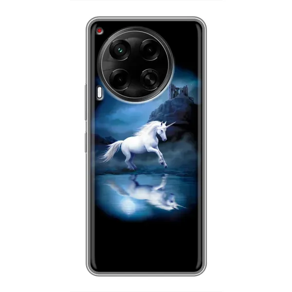 Чехол с принтом «Единорог» для TECNO Camon 30 (CL6) Чехол с принтом «Единорог» для TECNO Camon 30 (CL6)