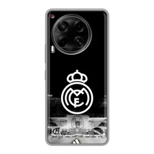 ФК Реал Мадрид чехлы для Tecno Camon 30 (CL6) (AlphaPrint) (эмблема Реал Мадрид)