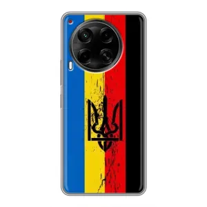Украинские Чехлы для Tecno Camon 30 (CL6) с картинкой УПА (AlphaPrint)