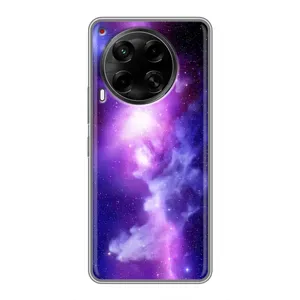 Космические Чехлы для Техно Камон 30 (VPrint) (Галактика)