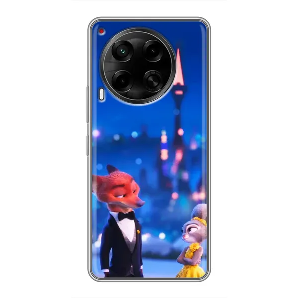 Чехол с принтом «Романтический вечер Зверополис» для TECNO Camon 30 (CL6) Чехол с принтом «Романтический вечер Зверополис» для TECNO Camon 30 (CL6)