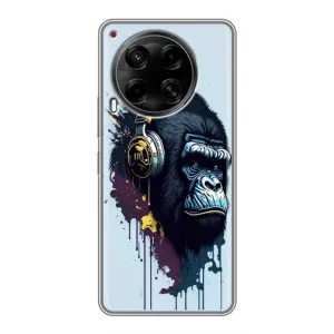 Чехол с Обезьянами Tecno Camon 30 (CL6) - (AlphaPrint)