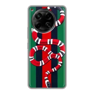 Чехлы ГУЧЧИ для Техно Камон 30 (AlphaPrint) (Gucci змия)