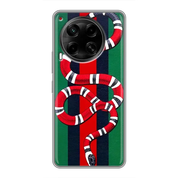 Чехол с принтом «Gucci змия» для TECNO Camon 30 (CL6) Чехол с принтом «Gucci змия» для TECNO Camon 30 (CL6)