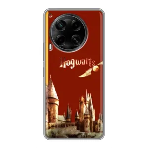 Чехлы с Гарри Поттером для Tecno Camon 30 (CL6) (AlphaPrint) (Hogwarts)